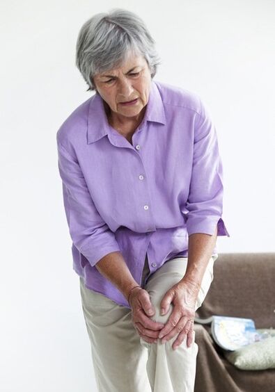 Douleur au genou avec arthrose